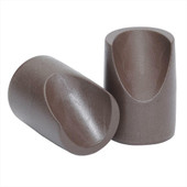 NPS Chair Leg Caps V-Tip, Brown (Pack of 100) National Public Seating Shiffler Furniture and Equipment for Schools