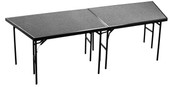 National Public Seating NPS Stage Pie Compatible with a 3'x8'x32" Stage, Grey Carpet