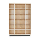 Diversified Woodcrafts Maple Cubby Cabinet, 16 Cubbies, 48"w x 15"d x 72"h Diversified Woodcrafts Shiffler Furniture and Equipment for Schools