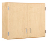Diversified Woodcrafts Wall Cabinet, Maple, Solid Double Doors, 36"w x 12"d x 30"h Diversified Woodcrafts Shiffler Furniture and Equipment for Schools