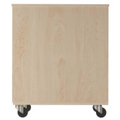 Diversified Woodcrafts Mobile Double Sided Tote Tray Cabinet, Maple, 18 Carrot Tote Trays. 21"w x 37"d x 43.50"h Diversified Woodcrafts Shiffler Furniture and Equipment for Schools