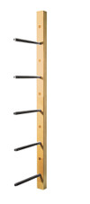 Diversified Woodcrafts Wall Mtd. Lumber Rack - 5-A/1-Ur Diversified Woodcrafts Shiffler Furniture and Equipment for Schools
