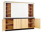 Diversified Woodcrafts Knowledge Plus Wall 8'W Oak