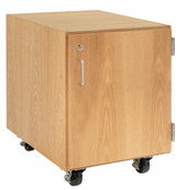 Diversified Woodcrafts 24"H M Series 1 Door/Right, Oak Diversified Woodcrafts Shiffler Furniture and Equipment for Schools