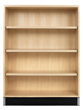 Diversified Woodcrafts Open Shelf Floor St Unit - Maple, 36"W x 16"D x 48"H Diversified Woodcrafts Shiffler Furniture and Equipment for Schools