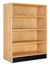 Diversified Woodcrafts Open Shelf Floor St Unit - Oak, 36"W x 16"D x 48"H