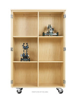 Diversified Woodcrafts Vex Robotics, Mobile Storage Cabinet, Maple