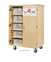 Diversified Woodcrafts Vex Robotics, Tote Cabinet, Maple, 36x24