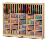 Jonti-Craft Classroom Organizer - with Clear Cubbie-Trays