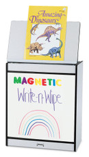 Jonti-Craft Rainbow Accents Big Book Easel - Magnetic Write-n-Wipe - Purple