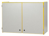 Rainbow Accents Lockable Wall Cabinet - Teal Jonti-Craft Shiffler Furniture and Equipment for Schools