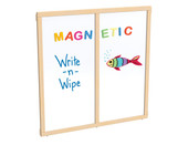 KYDZ Suite Panel - S-height - 48" Wide - Magnetic Write-n-Wipe Jonti-Craft Shiffler Furniture and Equipment for Schools