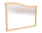 KYDZ Suite Cascade Panel - E to T-height - 36" Wide - Mirror Jonti-Craft Shiffler Furniture and Equipment for Schools