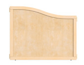 Jonti-Craft KYDZ Suite Cascade Panel - E to T-height - 36" Wide - Plywood