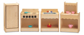 Jonti-Craft Toddler Contempo Kitchen 4 Piece Set Jonti-Craft Shiffler Furniture and Equipment for Schools