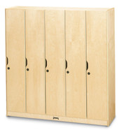 Jonti-Craft 5 Section Lockers with Doors Jonti-Craft Shiffler Furniture and Equipment for Schools