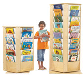 Jonti-Craft Revolving Small Literacy Tower Jonti-Craft Shiffler Furniture and Equipment for Schools