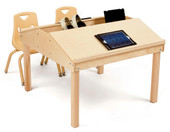 Jonti-Craft Quad Tablet And Reading Table - 20_" High