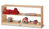 Jonti-Craft Toddler Fixed Straight-Shelf with See-Thru Back Jonti-Craft Shiffler Furniture and Equipment for Schools