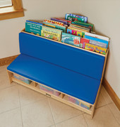 Jonti-Craft Corner Literacy Nook - Blue