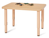 Jonti-Craft Purpose+ Rectangle Table - 24" x 30"