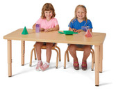 Jonti-Craft Purpose+ Rectangle Table - 30" x 60" Jonti-Craft Shiffler Furniture and Equipment for Schools