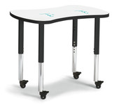 Berries Dry Erase Collaborative Bowtie Table Jonti-Craft Shiffler Furniture and Equipment for Schools