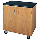 Mobile Storage Cabinet w/ Plastic Laminate Top Diversified Woodcrafts Shiffler Furniture and Equipment for Schools