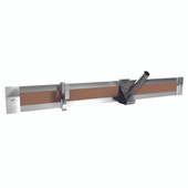 Ghent Aluminum 2" Maprail with Cork Insert, 6 Per Carton Ghent Shiffler Furniture and Equipment for Schools
