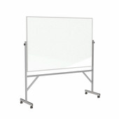Ghent Reversible Whiteboard / Cork Bulletin Board with Aluminum Frame