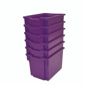 Gratnells Jumbo Tray Plum Purple (05) Pack of 6 Gratnells Shiffler Furniture and Equipment for Schools