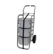 Rover All Terrain Cart in Silver w/ 3 Extra Deep F25 Light Gray Trays Gratnells Shiffler Furniture and Equipment for Schools
