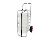 Rover All Terrain Cart in Silver w/ 3 Extra Deep F25 Translucent Trays Gratnells Shiffler Furniture and Equipment for Schools