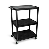 48"H AV Cart - Three Shelves Luxor Shiffler Furniture and Equipment for Schools