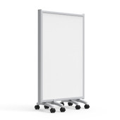 3-Panel Mobile Magnetic Whiteboard Room Divider Luxor Shiffler Furniture and Equipment for Schools
