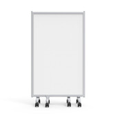 Luxor 3-Panel Mobile Magnetic Whiteboard Room Divider 