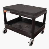 Mobile Mechanic's Seat - Black Luxor Shiffler Furniture and Equipment for Schools