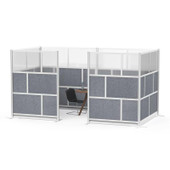 Luxor Modular Room Divider Wall System - 70" x 70" Add-On Wall