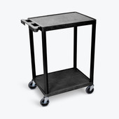 Luxor Flat-Shelf Cart - Two Shelves