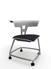 KI Ruckus Chair 15" H Seat - 4-Leg, Glides, Poly Seat Krueger International - KI Shiffler Furniture and Equipment for Schools