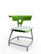 KI Ruckus Chair 18" H Seat - 4-Leg, Glides, Poly Seat Krueger International - KI Shiffler Furniture and Equipment for Schools