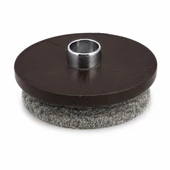 Felt Pad Hollow Nail Glide, Brown