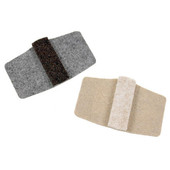 Wrap-Around Floor Saver Felt Pads, Grey Shiffler Shiffler Furniture and Equipment for Schools