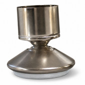Swivel Chair Leg Glide with Ferrule, Nylon Base