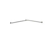 Bobrick Washroom 1 ½" Two Wall Grab Bar 42 X 54 - 1 Ea. Bobrick Washroom Shiffler Furniture and Equipment for Schools