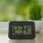 La Crosse Technology La Crosse 7.5" Digital Wall Clock (Black), Set of 8