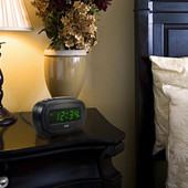 La Crosse Technology La Crosse 0.6" Green LED Alarm Clock, Set of 6