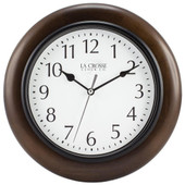 La Crosse Technology La Crosse 10" Linwood Wall Clock, Set of 3