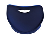 Krueger International - KI KI Small Bucket, Intellect Wave Chair, Ultra Blue
