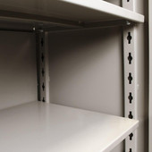 Republic Storage Systems, LLC Republic All-Welded 36"w x 21"d x 46"h Steel Industrial Counter Height Storage Cabinet